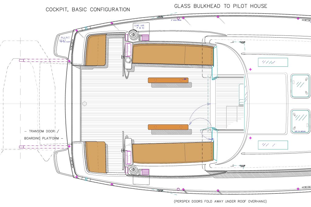 Heyman 42 PPH cockpit layout