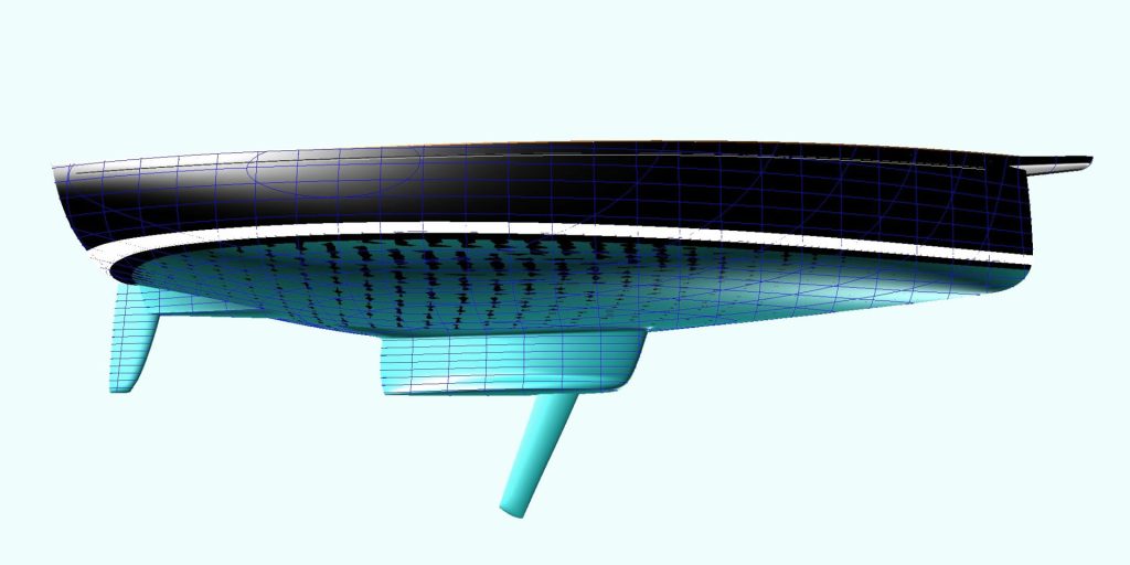 PPH 42' centreboard, illustration