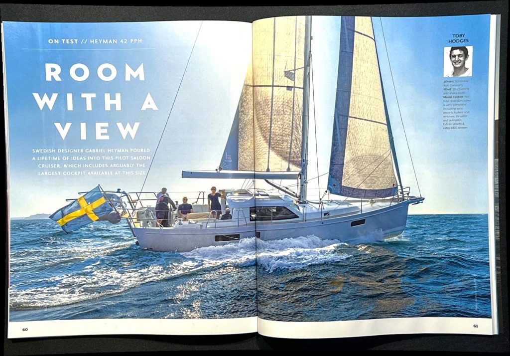 Toby Hodges’ review for Yachting World. Photo (c) EYOTY-Andreas Lindlahr