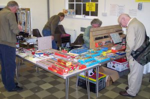 The Club sales stand-looking for bargains