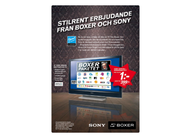 Boxer/Sony helsidesannons