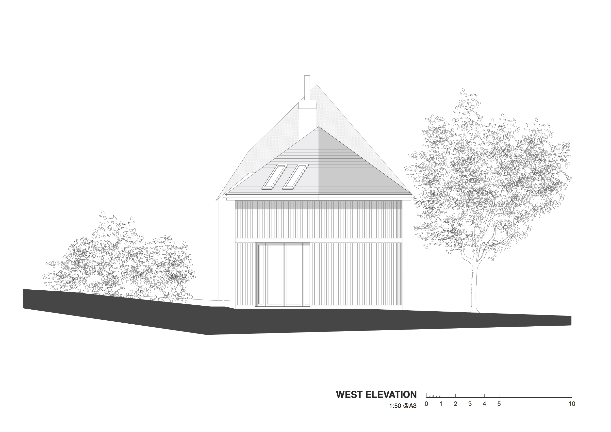 WEST ELEVATION