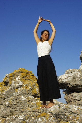 Himani Grundström in nature