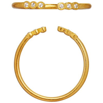 Forgyldt ring