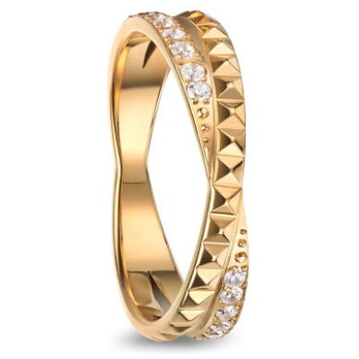 Bering Ring Arctic Symphony | poleret guld