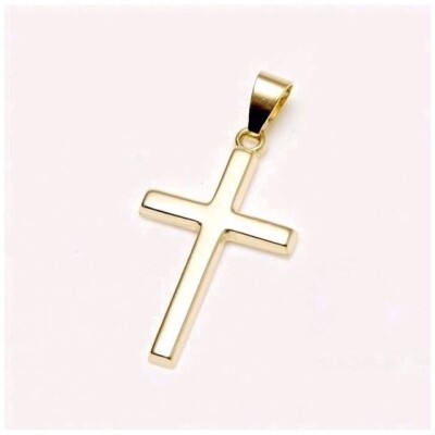 14kt kors vedhænge 2,6cm x 1,3cm