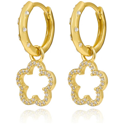Emmely Flower Hoops