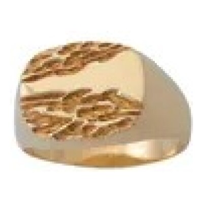 8 Kt herre ring med onyx sten