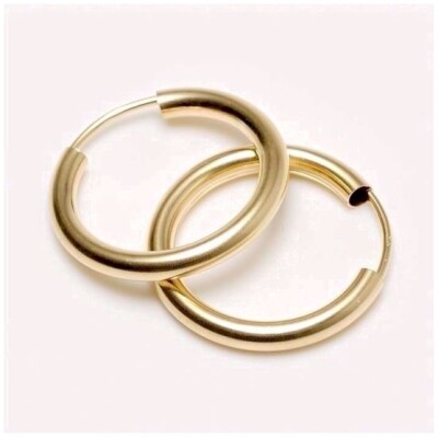 8kt creol Rørtykkelse 2mm - diameter 20mm