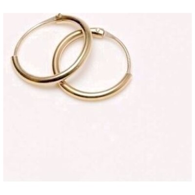 8kt creol Rørtykkelse 1,2mm - diameter 11mm