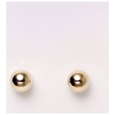 8 Kt Kugle Ørestik 4mm