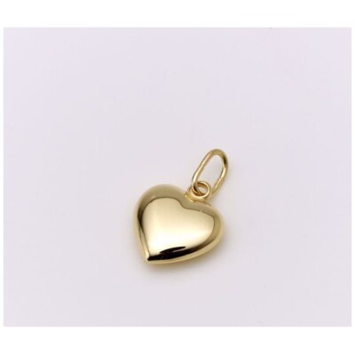 Guld hjerte 8kt. 8,5mm x 8,5mm