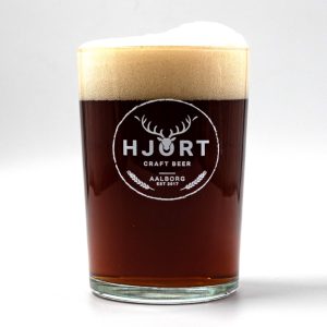 Hjort Beer glass 40 cl.
