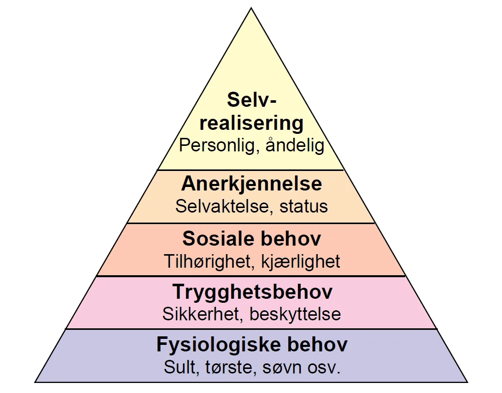 Maslows behovspyramide