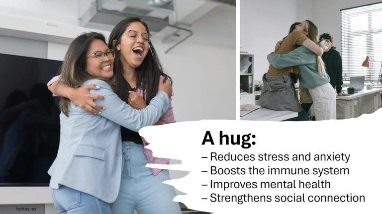 benefits of a hug
