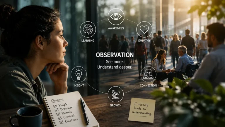 Konseptillustrasjon som viser en person som sitter og observerer omgivelsene sine mens mennesker beveger seg i bakgrunnen. Rundt motivet vises symboler og begreper knyttet til observasjon, læring, empati, innsikt, relasjoner og personlig vekst. I forgrunnen ligger en notatblokk med punkter som mennesker, atferd, detaljer, kontekst og følelser, som understreker betydningen av aktiv observasjon. Bildet illustrerer hvordan oppmerksomhet på mennesker og situasjoner kan føre til bedre forståelse, sterkere relasjoner, økt læring og mer empatiske handlinger. Det visuelle uttrykket formidler observasjon som grunnlaget for innsikt, menneskeforståelse og utvikling. Gjennom mange opphold i Hellas har jeg blitt glad i Drama-regionen. Ikke fordi den er full av turistbusser og suvenirbutikker, men nettopp fordi den ikke er det. Her finner man små vingårder, lokale guider, fjellområder, tradisjoner og opplevelser som mange besøkende aldri får vite om. Etter hvert begynte jeg å undre meg over hvorfor så mye av det regionen har å by på, er så vanskelig å oppdage dersom man ikke kjenner området fra før. Mange av de små aktørene som skaper disse opplevelsene, står ofte alene og har begrensede muligheter til å nå ut til nye besøkende. Det var disse observasjonene som etter hvert utviklet seg til det jeg kalte AdventureDrama. Da jeg begynte å leke med idéen, handlet det egentlig ikke om å lage en reiselivssatsing eller en ny turistportal. Tanken var å utforske om det fantes en bedre måte å synliggjøre alt det gode som allerede eksisterte på. Sett i ettertid var dette egentlig en ganske klassisk design thinking-prosess, selv om jeg ikke tenkte på det som det den gangen. Jeg oppdaget raskt at utfordringen ikke handlet om mangel på ressurser, attraksjoner eller initiativ. Den handlet om at ressursene ikke hang sammen. Derfra vokste tanken om AdventureDrama frem som et mulig bindeledd. En plass hvor besøkende lettere kunne oppdage regionen, samtidig som små aktører kunne få litt mer synlighet enn de klarer alene. Den første prototypen var egentlig bare en enkel nettside med noen lenker, beskrivelser og idéer. Poenget var ikke å bygge et ferdig produkt, men å teste tanken. Samtidig skjedde det noe interessant da ulike aktiviteter, severdigheter og aktører ble samlet på ett sted. Plutselig ble det tydelig hvor mye regionen faktisk har å by på, og hvor mange muligheter som oppstår når man begynner å se helheten i stedet for enkeltdelene. Siden den gang har prosjektet utviklet seg gjennom samtaler, observasjoner og nye innspill. Hver gang jeg snakker med en guide, en bonde, en lokal bedrift eller noen som besøker området, lærer jeg noe nytt. Noen idéer blir bekreftet, mens andre viser seg å være bedre i hodet enn i virkeligheten.
