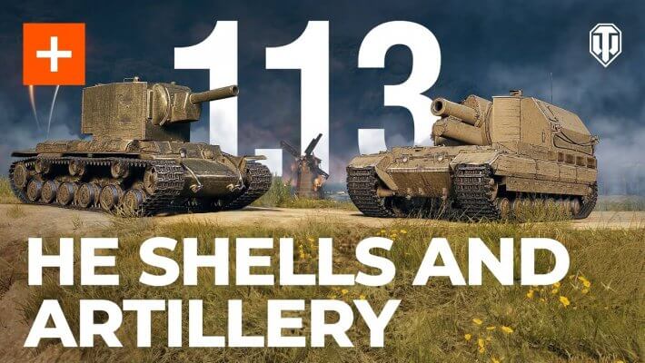 News – HE Shells & Artillery – Update 1.13 CT (2021)