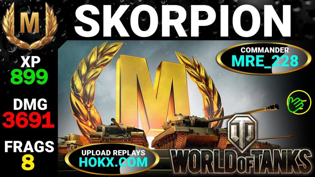 Skorpion – WoT Mastery Replay