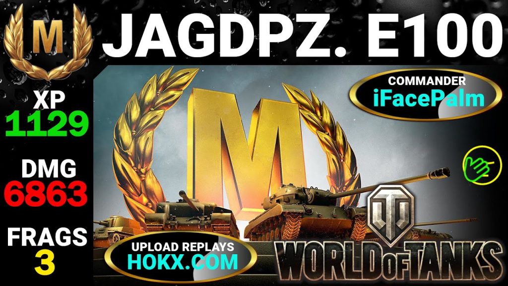 Jagdpanzer E 100 – WoT Mastery Replay