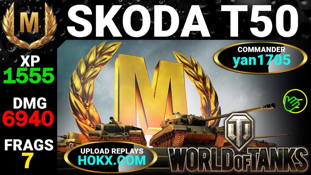 Skoda T 50 – WoT Mastery Replay