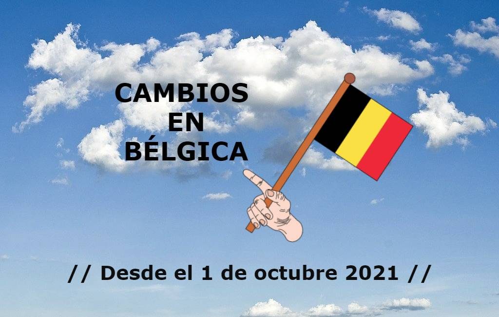 Todos los cambios en Bélgica desde el 1 de octubre