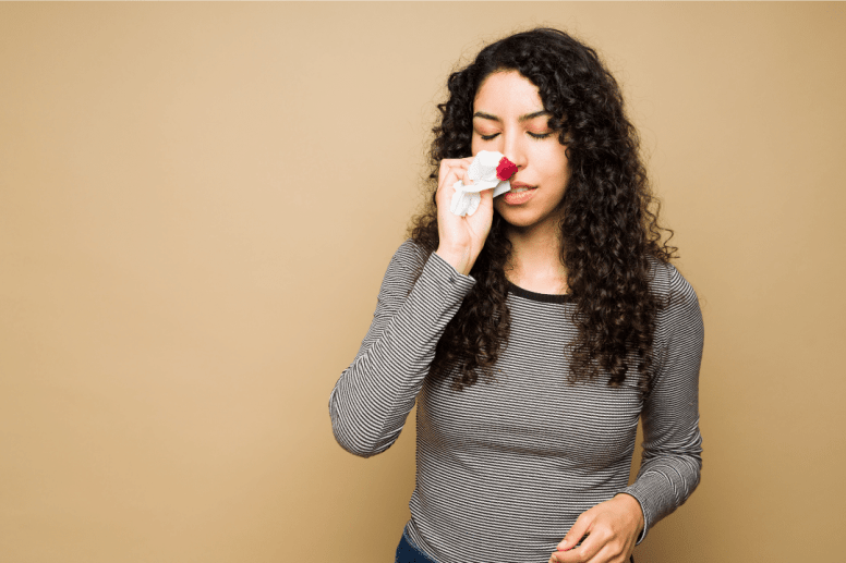 Traiter les saignements de nez naturellement