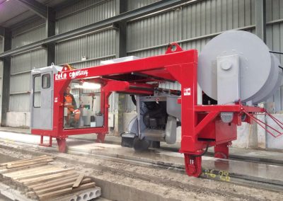 hollowcore saw, precast concrete saw