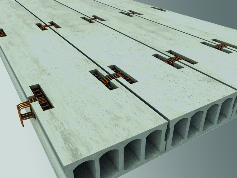 Hollow Core Concrete Floor Slabs 527 Hollow Core Slab Stock Photos