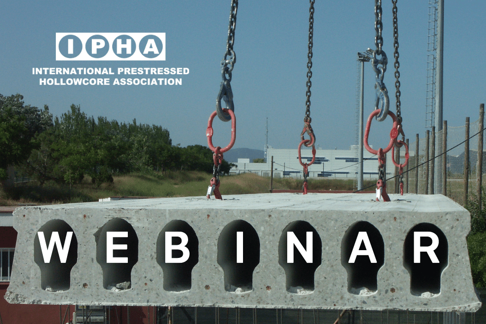 ipha webinar, hollowcore, prestressed hollowcore