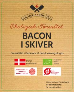 Økologisk Tørsaltet Bacon iI Skiver