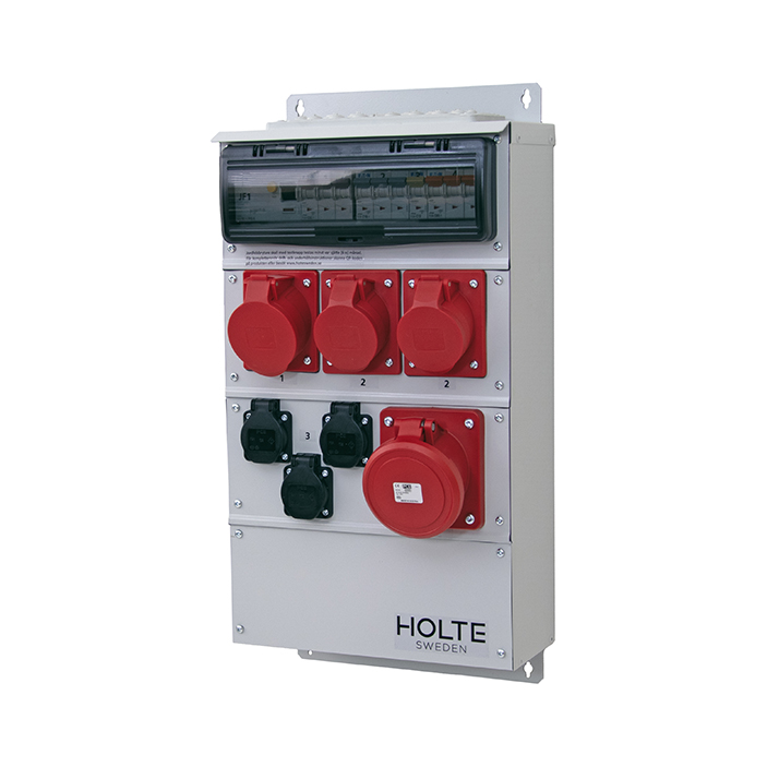 Uttagscentral Metall 63A 01123-01 4M