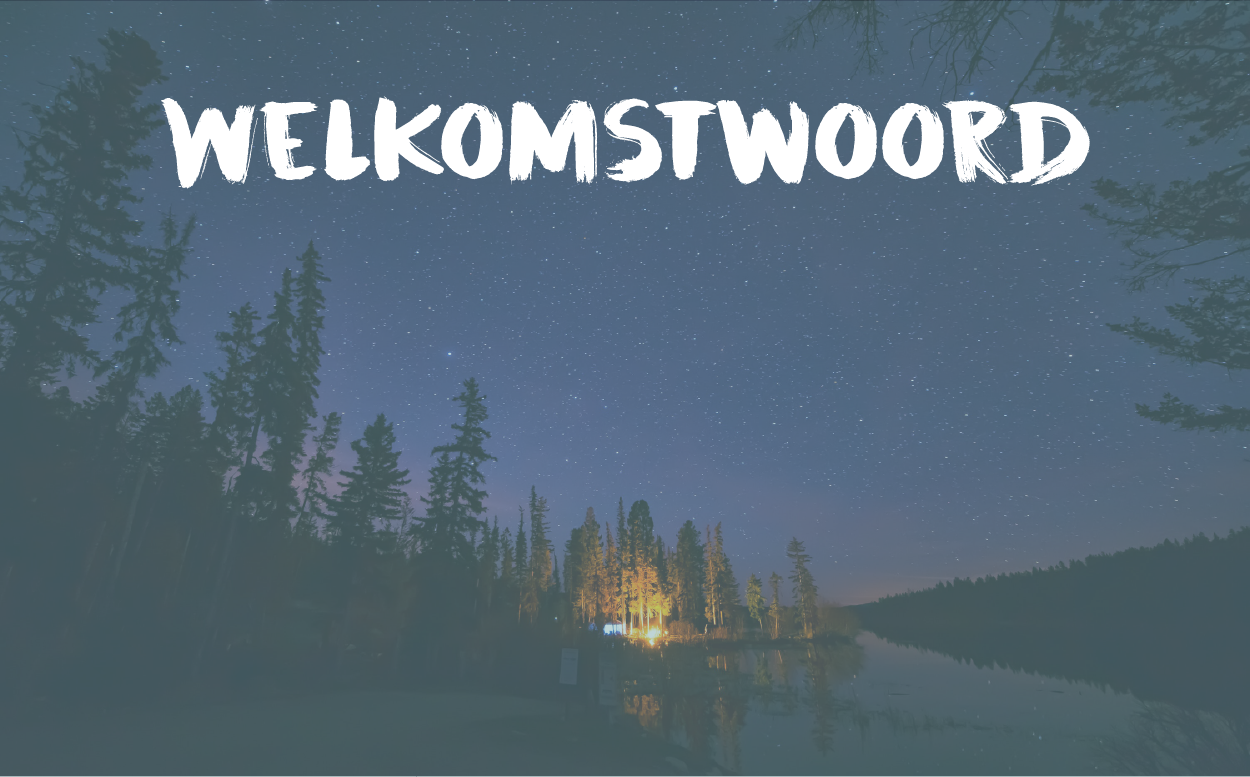 Community welkomstwoord