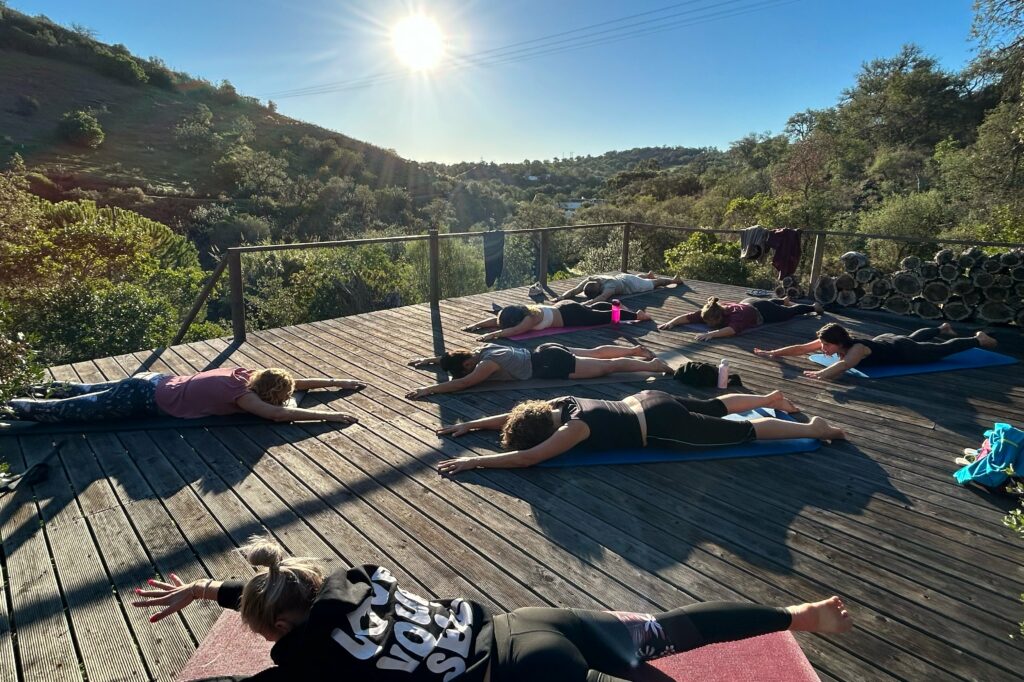 The Community Yoga sessie
