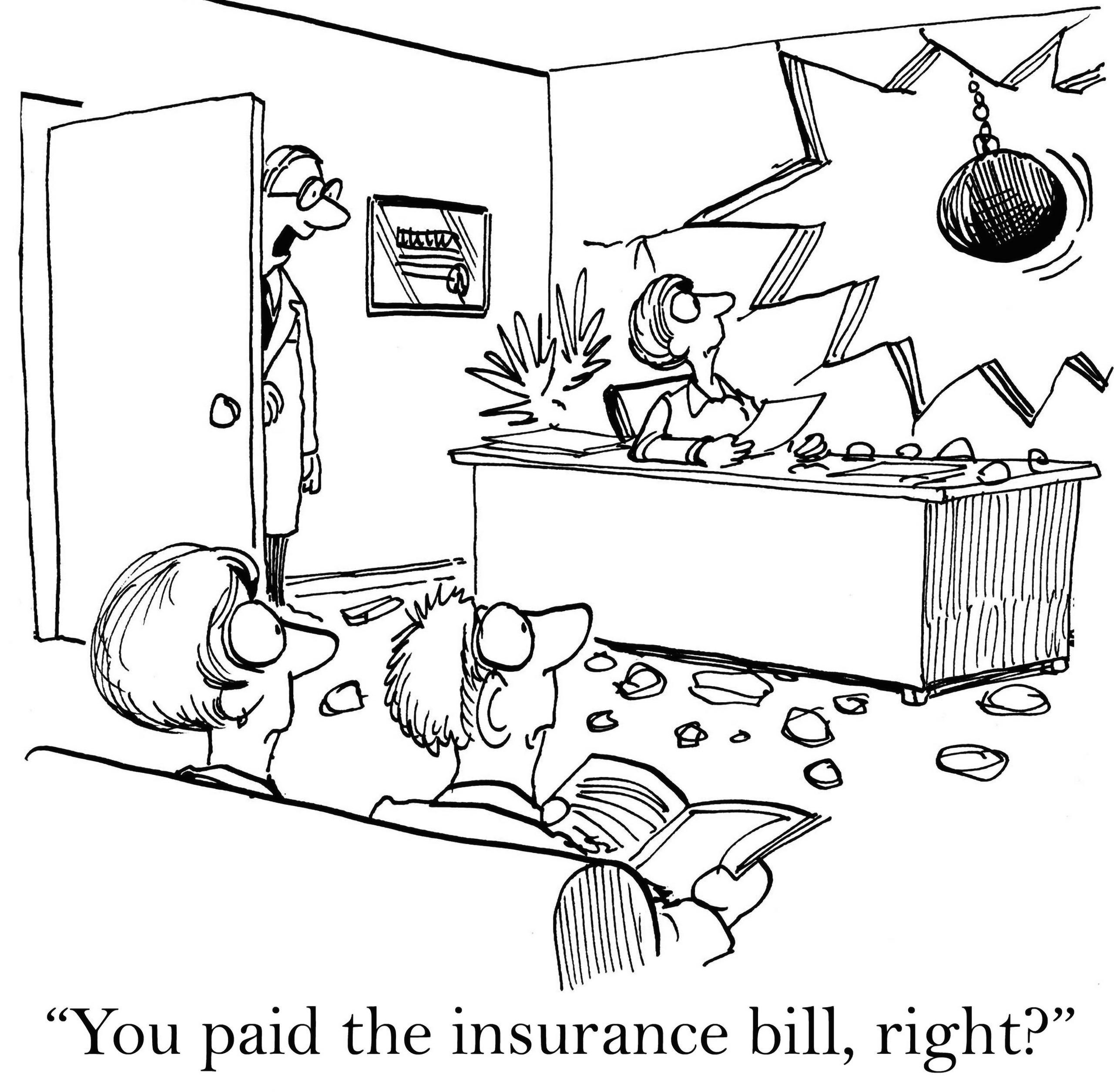 did you pay the insurance?
