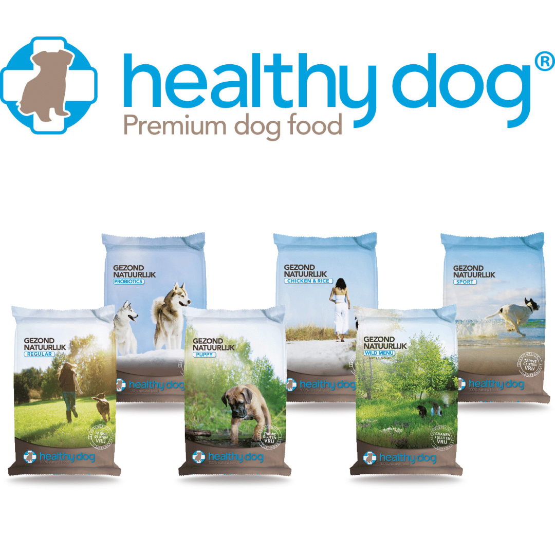 Healthy dog food Healthy dog food verkrijgbaar via HondenSpiegel
