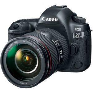 Canon 5D Mark IV DSLR Camera with 24-105mm F4L II Lens