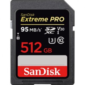 SanDisk 512GB 95MB/s Extreme PRO UHS-I SDXC Memory Card