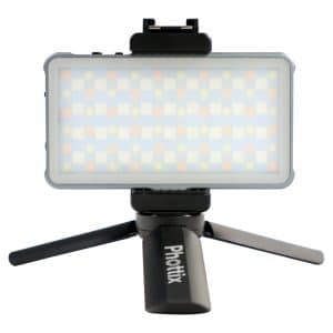 Phottix M100R LED(Rechargeable built in battery +Power bank)