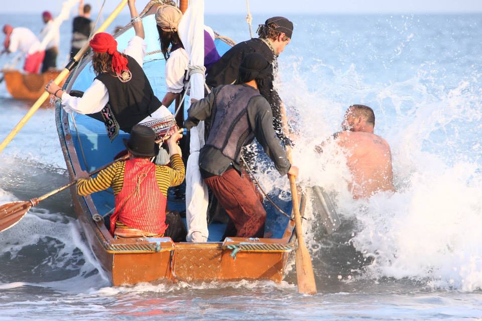 El Desembarco pirata en 2018, el Cabo de Gata es de cine y un documental.