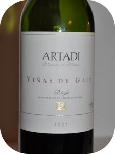 2007 Bodegas y Viñedos Artadi, Viñas de Gain, Rioja, Spanien