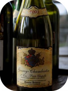 2003 Domaine Desserey, Gevrey-Chambertin 1er Cru Petite Chapelle, Bourgogne, Frankrig