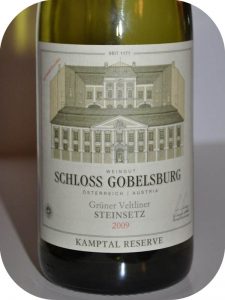 2009 Weingut Schloss Gobelsburg, Grüner Veltliner Steinsetz, Kamptal, Østrig