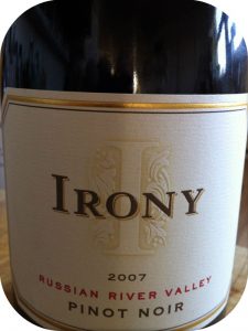 2007 DFV Wines, Irony Russian River Pinot Noir, Californien, USA