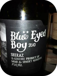 2010 Mollydooker, Blue Eyed Boy Shiraz, Mclaren Vale, Australien