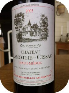 2005 Château Lamothe-Cissac, Haut-Médoc Cru Bourgeois, Bordeaux, Frankrig