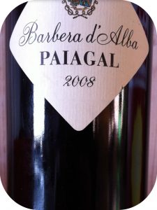 2008 Marchesi Di Barolo, Barbera d'Alba Paiagal, Piemonte, Italien