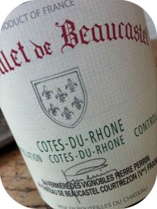 2009 Château de Beaucastel, Coudoulet de Beaucastel Côtes du Rhône, Rhône, Frankrig