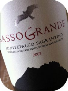 2008 Tenuta Castelbuono, Sassogrande Sagrantino di Montefalco, Umbrien, Italien 