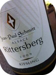 2009 Jean-Paul Schmitt, Rittersberg Riesling, Alsace, Frankrig