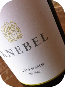 2010 Weingut Knebel, Winninger Hamm Riesling Kabinett, Mosel, Tyskland